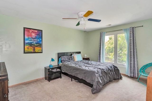 16924 Yearling Crossing Dr, Orland Park, IL 60467 - carpeted bedroom featuring baseboards and a ceiling fan