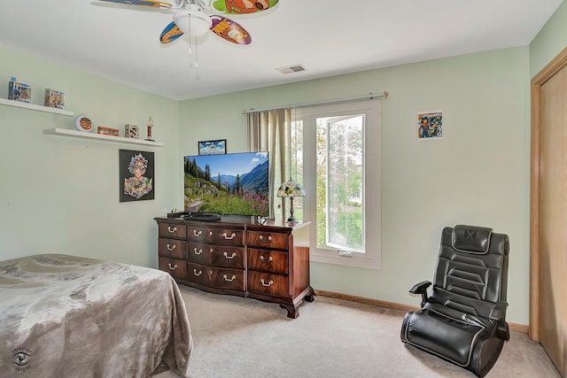 16924 Yearling Crossing Dr, Orland Park, IL 60467 - carpeted bedroom featuring baseboards and ceiling fan