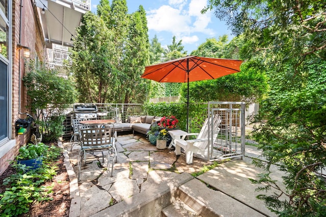 2111 W Churchill St Unit 112, Chicago, IL 60647 - view of patio / terrace
