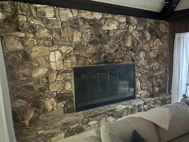 27125 N Williams Park Rd N, Wauconda, IL 60084 - detailed view of a stone fireplace