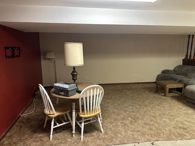 27125 N Williams Park Rd N, Wauconda, IL 60084 - dining room featuring baseboards