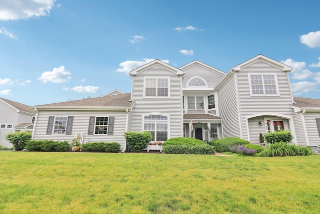 245 Grays Dr, Oswego, IL 60543 - view of front of house with a front lawn