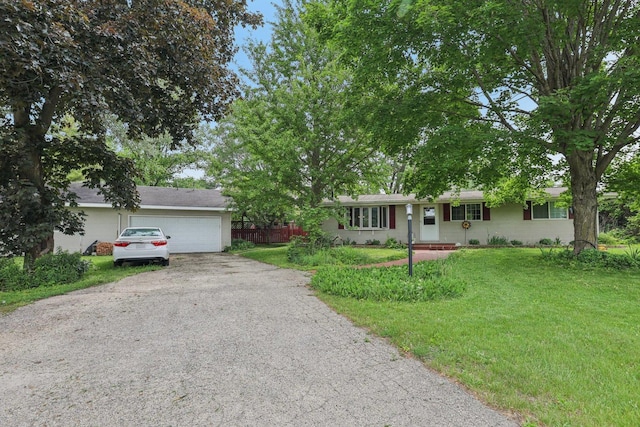 20214 Harmony Rd, Marengo, IL 60152 - single story home with a garage and asphalt driveway