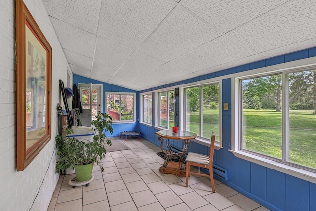20214 Harmony Rd, Marengo, IL 60152 - sunroom with vaulted ceiling and healthy amount of natural light