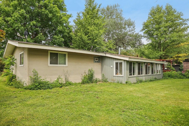 20214 Harmony Rd, Marengo, IL 60152 - ranch-style home featuring a front lawn