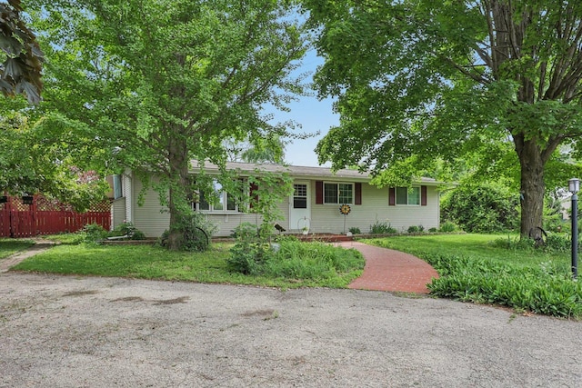 20214 Harmony Rd, Marengo, IL 60152 - view of single story home