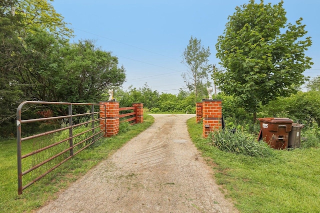 20214 Harmony Rd, Marengo, IL 60152 - view of dirt / gravel road
