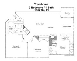 116 White Oak Ct Unit 5, Schaumburg, IL 60195 - view of room layout