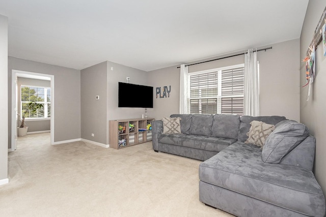 14904 S Morgan Ln, Plainfield, IL 60544 - carpeted living room with baseboards