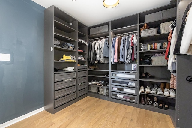 14904 S Morgan Ln, Plainfield, IL 60544 - walk in closet with wood finished floors