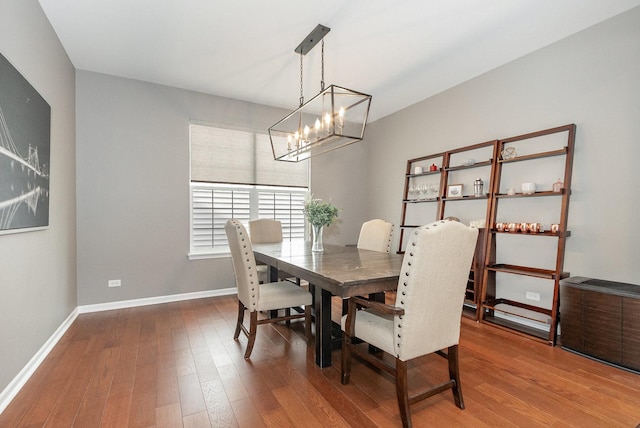 14904 S Morgan Ln, Plainfield, IL 60544 - dining room with wood finished floors and a chandelier