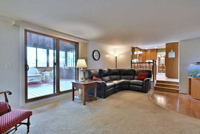 537 S Echo Ln, Palatine, IL 60067 - living area with light colored carpet