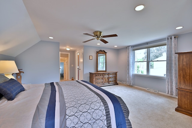 537 S Echo Ln, Palatine, IL 60067 - bedroom with carpet floors, recessed lighting, and ceiling fan