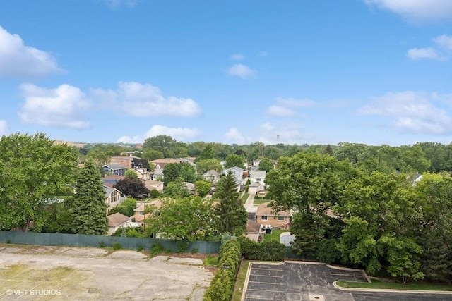 6807 N Milwaukee Ave Unit 708, Niles, IL 60714 - aerial view of residential area