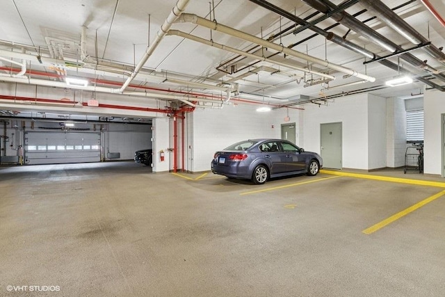 6807 N Milwaukee Ave Unit 708, Niles, IL 60714 - parking deck with electric panel