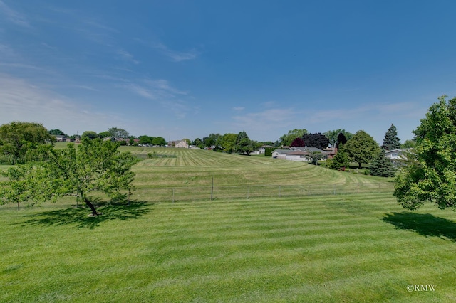 724 N Plamondon Dr, Addison, IL 60101 - view of green lawn with a view of rural / pastoral area