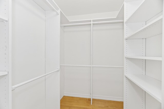 6007 N Sheridan Rd Unit 37H, Chicago, IL 60660 - walk in closet featuring light wood finished floors