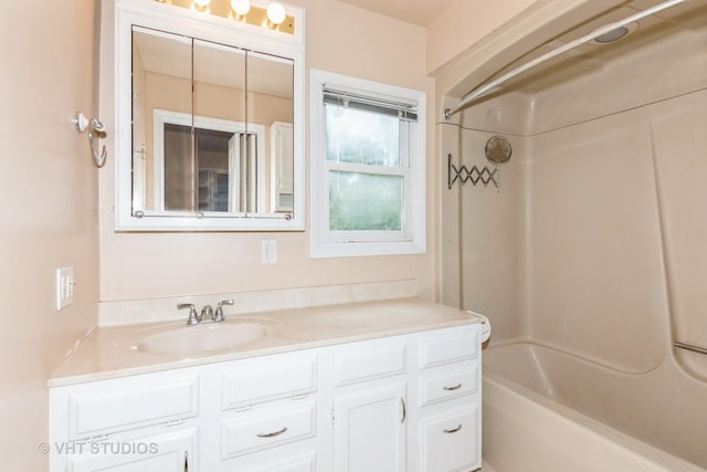 429 W Pierce St, Elburn, IL 60119 - bathroom featuring vanity and bathing tub / shower combination