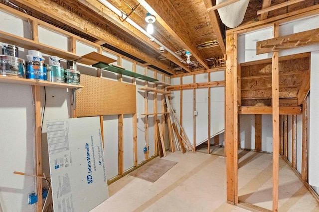 1424 Crimson Ridge Dr, Byron, IL 61010 - view of unfinished basement
