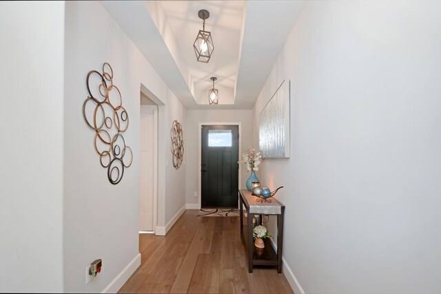 1104 Hershey Rd, Normal, IL 61761 - doorway featuring light wood finished floors and baseboards