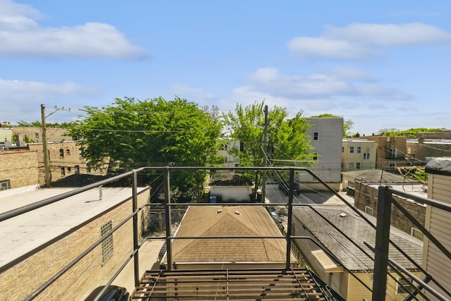 2515 W Augusta Blvd Unit 3S, Chicago, IL 60622 - view of balcony