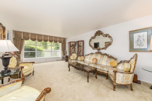 1504 Pfingsten Rd, Glenview, IL 60025 - living room featuring carpet flooring