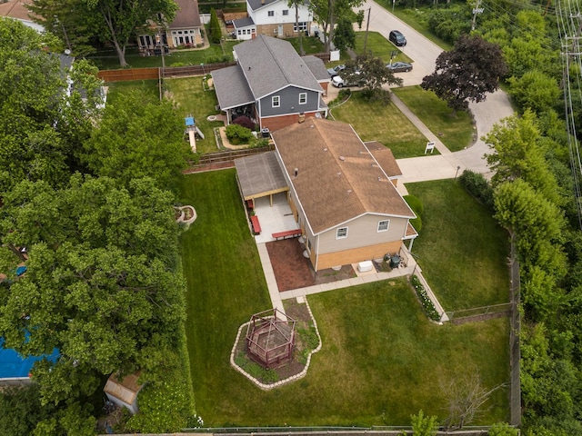 1504 Pfingsten Rd, Glenview, IL 60025 - view from above of property