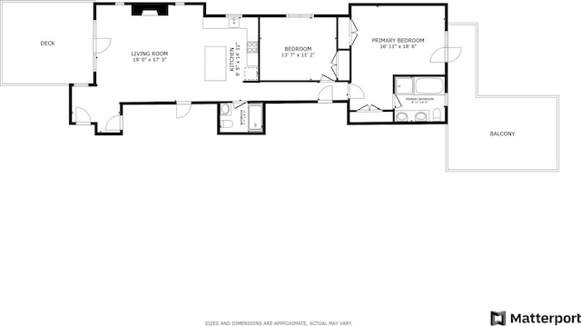 1347 W Washington Blvd Unit 2D, Chicago, IL 60607 - view of room layout