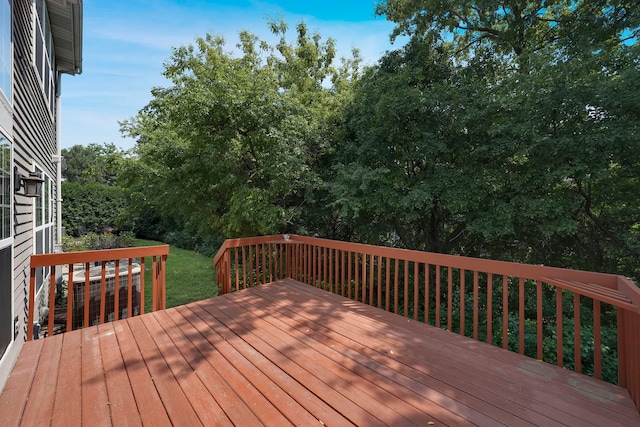 991 Willow St, Itasca, IL 60143 - view of wooden terrace