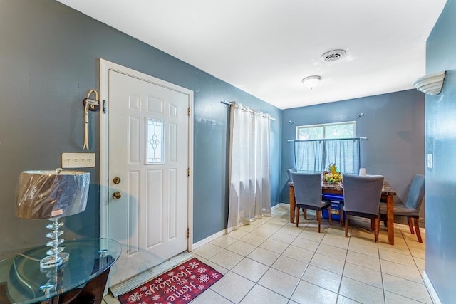 1209 Clark St, Joliet, IL 60432 - entrance foyer with light tile patterned floors and baseboards