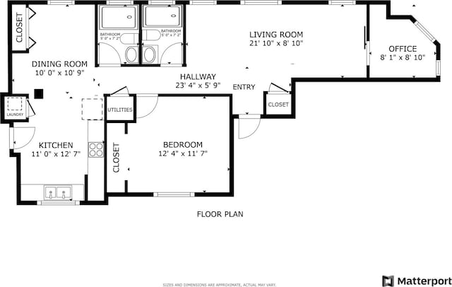 8911 Lamon Ave Unit A, Skokie, IL 60077 - view of room layout