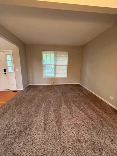 8307 Greenbridge Ct, Joliet, IL 60431 - unfurnished room featuring baseboards and carpet floors