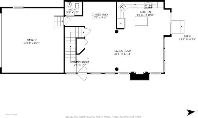 6 Clara Ct, Algonquin, IL 60102 - floor plan / room layout
