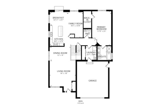 21436 W Larch Ct, Plainfield, IL 60544 - home floor plan