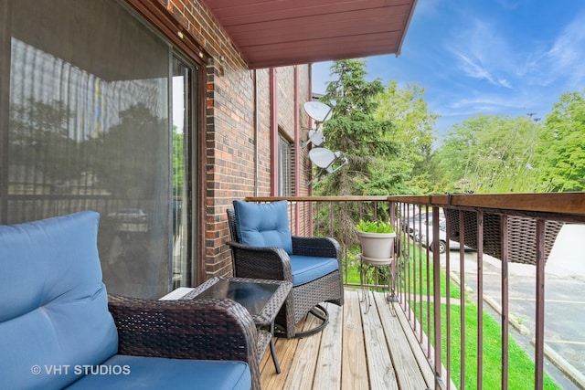 8473 Archer Ave Unit 204, Willow Springs, IL 60480 - view of wooden deck