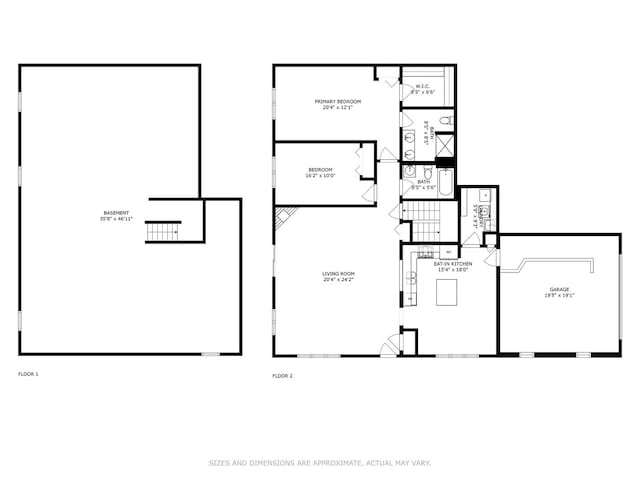 122 Santa Fe Ln, Willow Springs, IL 60480 - view of home floor plan