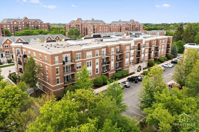 435 W Wood St Unit 410A, Palatine, IL 60067 - view of apartment building / complex with uncovered parking