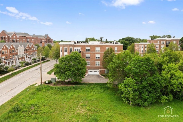 435 W Wood St Unit 410A, Palatine, IL 60067 - view of building exterior with a residential view