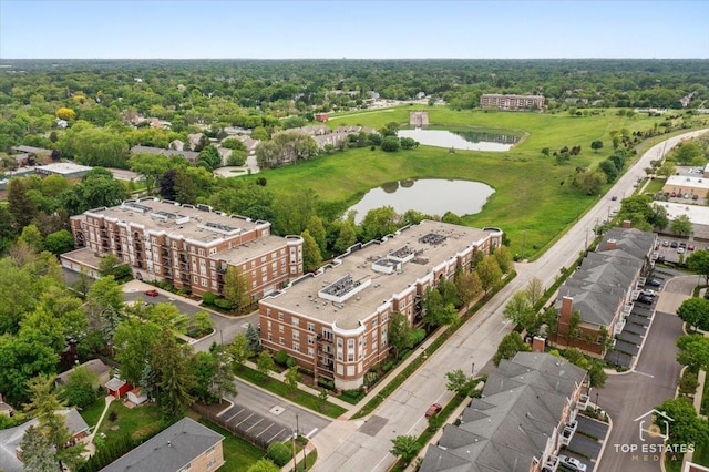 435 W Wood St Unit 410A, Palatine, IL 60067 - bird's eye view of a large body of water and apartment complex