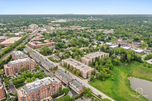 435 W Wood St Unit 410A, Palatine, IL 60067 - drone / aerial view of apartment complex / building