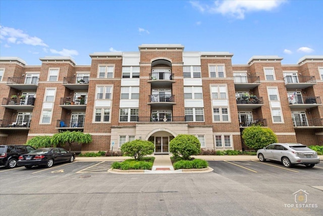 435 W Wood St Unit 410A, Palatine, IL 60067 - view of apartment building / complex with uncovered parking