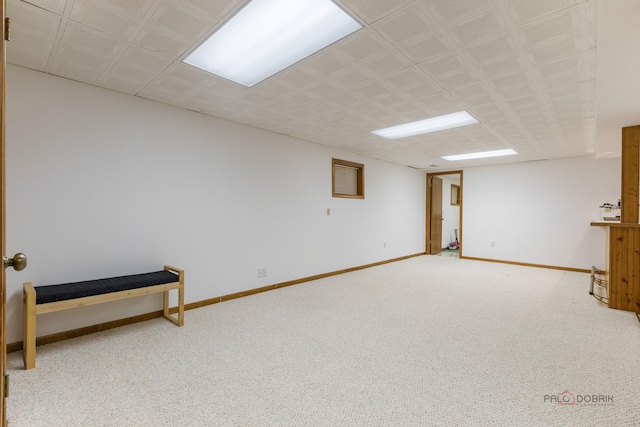 2965 Keystone Rd, Northbrook, IL 60062 - finished below grade area with carpet