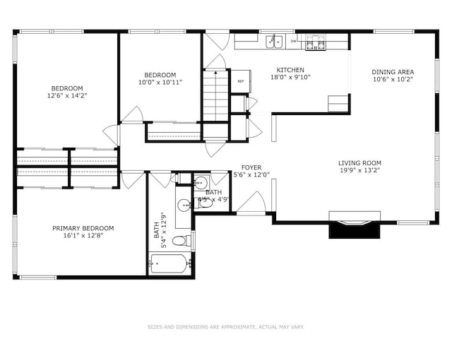 1410 Plymouth Ln, Glenview, IL 60025 - view of property floor plan