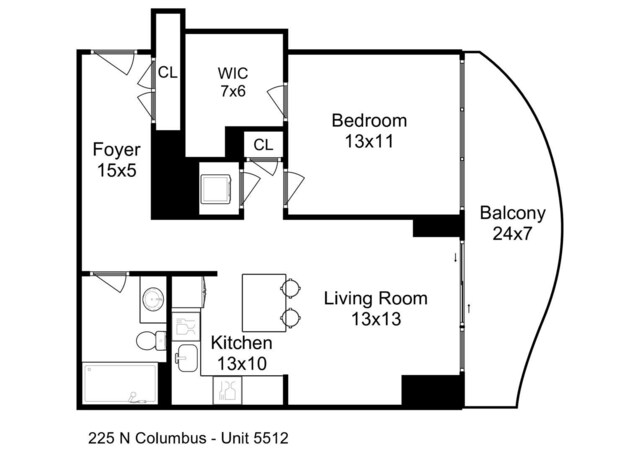 225 N Columbus Dr Unit 5512, Chicago, IL 60601 - photo 18