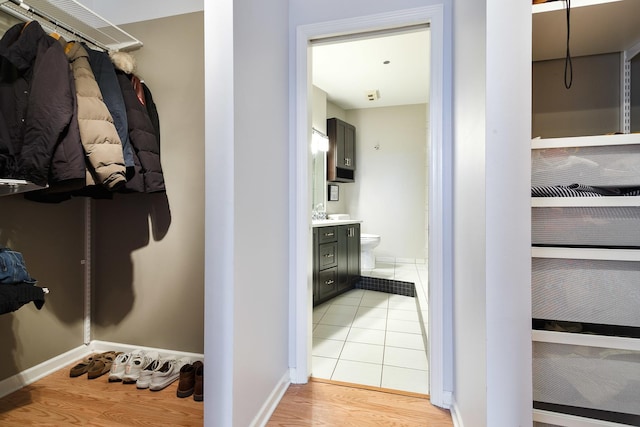 910 S Michigan Ave Unit 1411, Chicago, IL 60605 - spacious closet featuring light wood-style flooring
