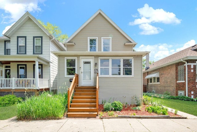 3235 Cuyler Ave, Berwyn, IL 60402 - view of front facade with entry steps