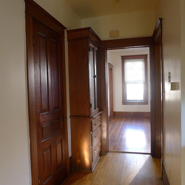 1020 N Wood St, Chicago, IL 60622 - corridor featuring light wood-type flooring