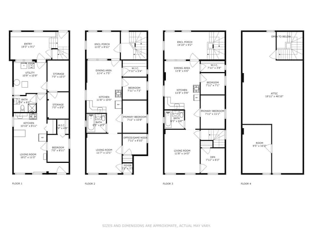 1020 N Wood St, Chicago, IL 60622 - view of property floor plan