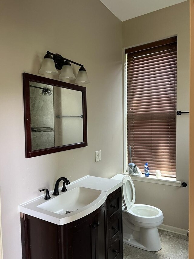 5722 S Aberdeen St, Chicago, IL 60621 - bathroom featuring vanity and tile patterned flooring