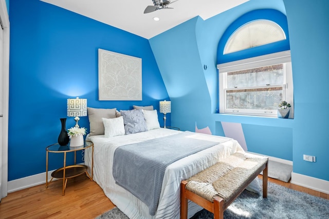 2113 N Clark St, Chicago, IL 60614 - bedroom featuring wood finished floors and baseboards